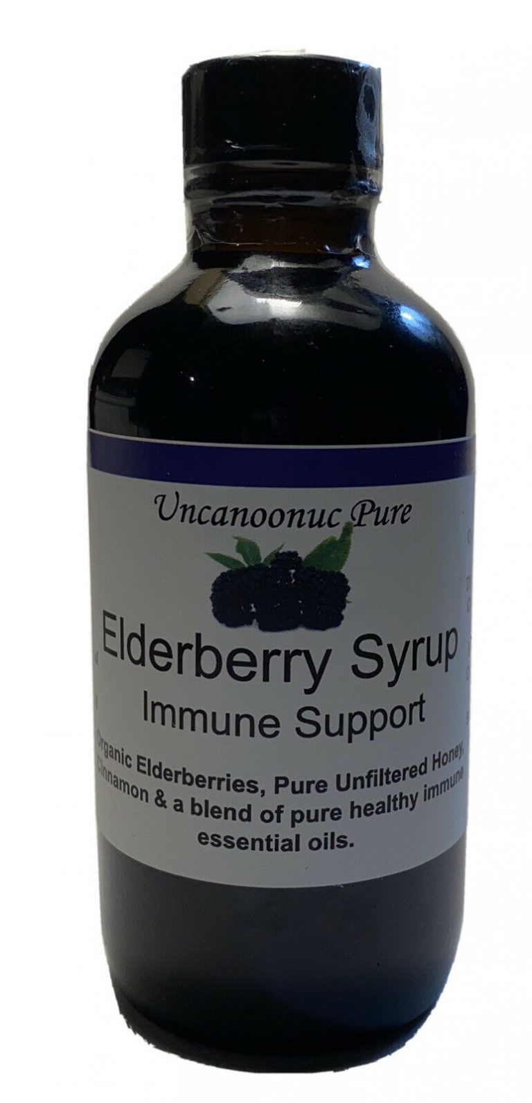Uncanoonuc Pure elderberry syrup goffstown nh product 768x1592