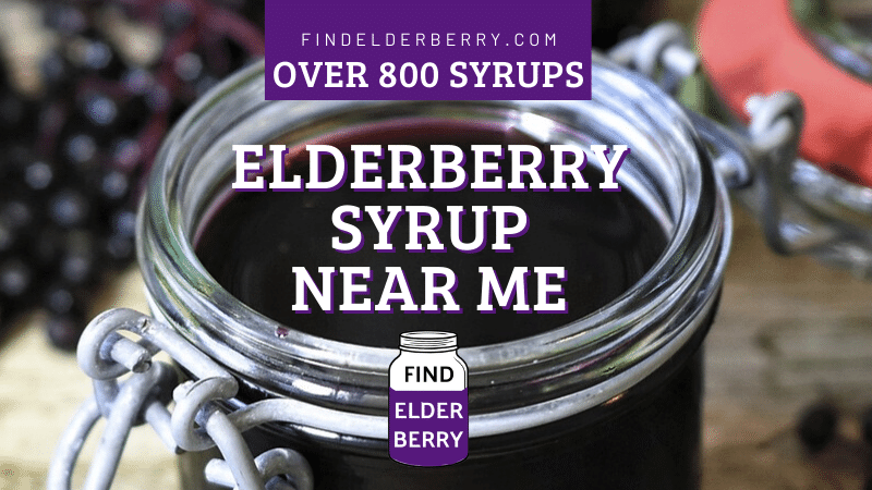Elderberry Syrup Near Me List Local Homemade