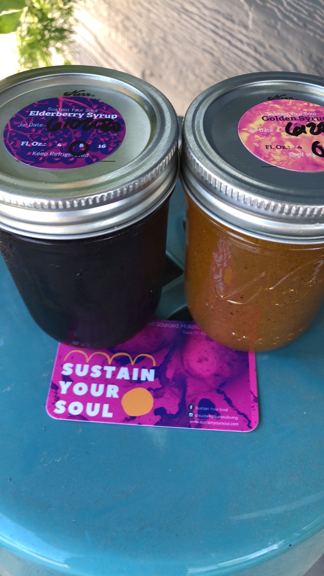 Classic Elderberry Syrup by Sustain Your Soul Made in Tulsa Oklahoma